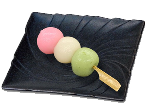 三色だんご